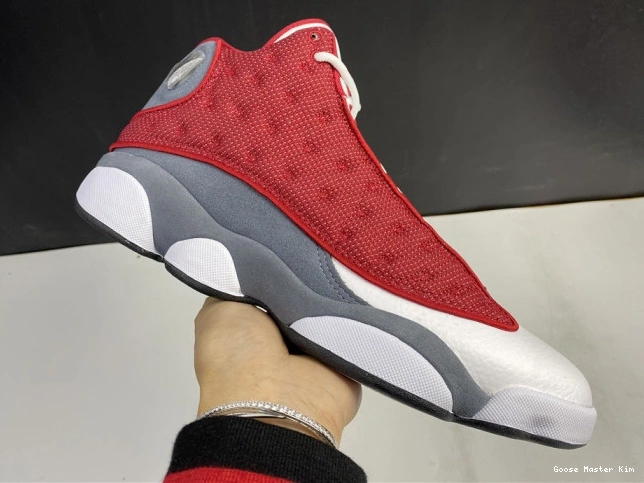 Air Jordan Red Grey Retro 13 414571-600 Gym Flint 0806